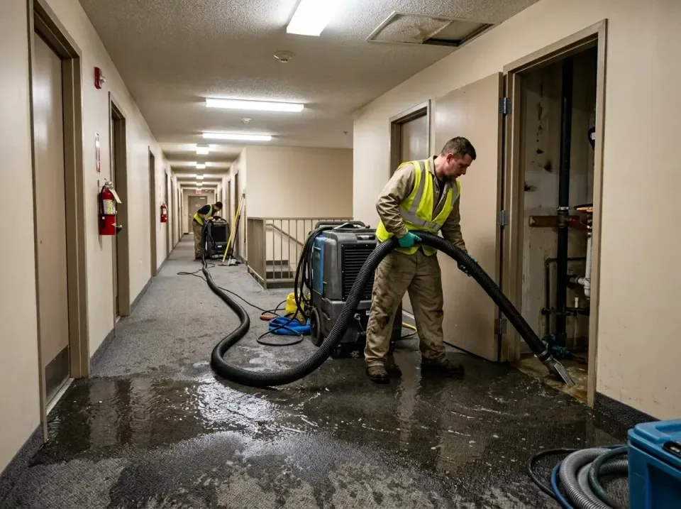 multi-unit-apartment-hallway-f-005 — frequently asked questions, Emergency Burst Pipe Water Extraction & Removal in Silsbee,…
